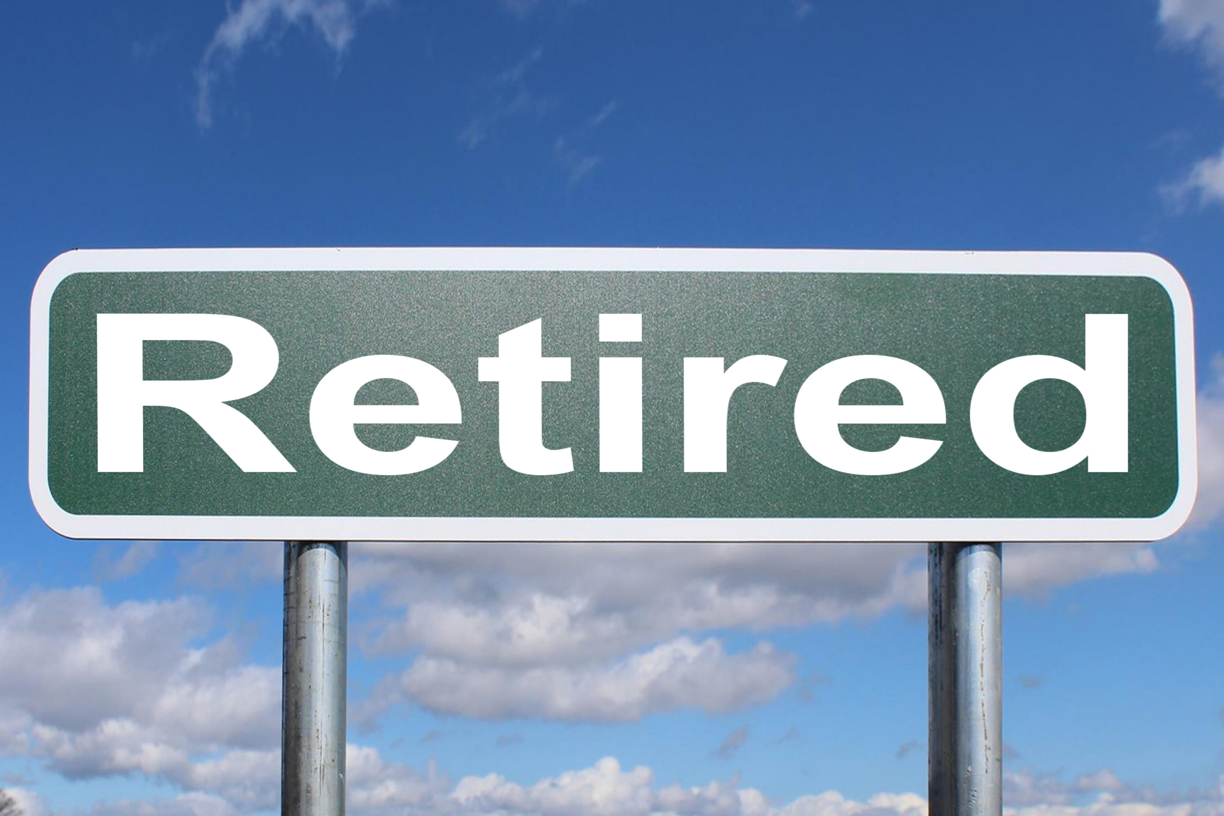 Retired Sign